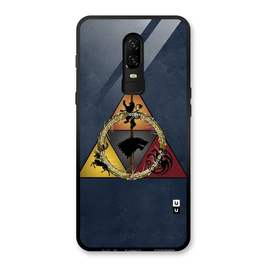 Fight For Crown Glass Back Case for OnePlus 6