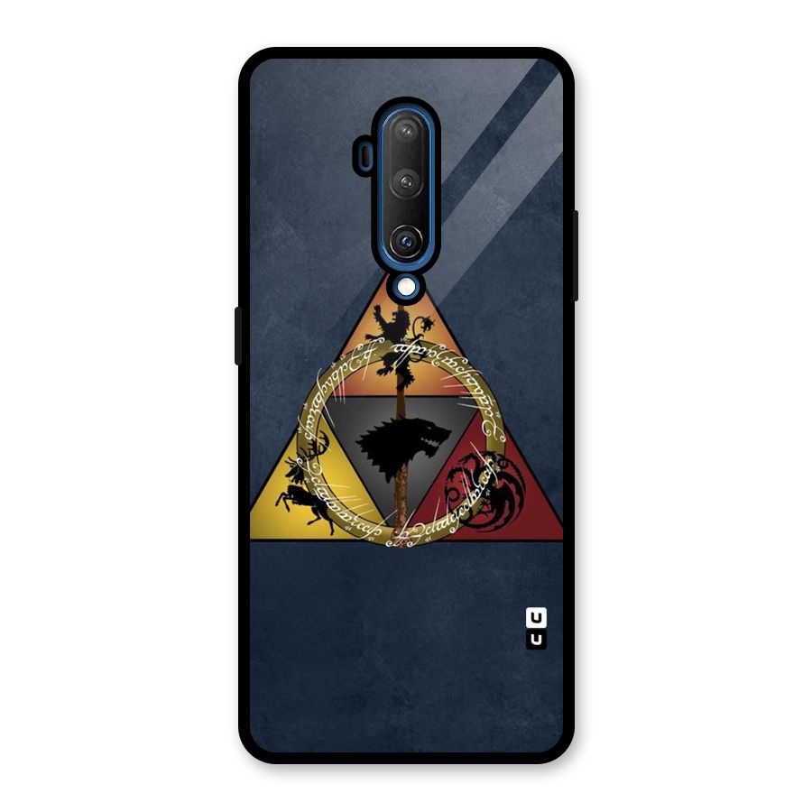 Fight For Crown Glass Back Case for OnePlus 7T Pro