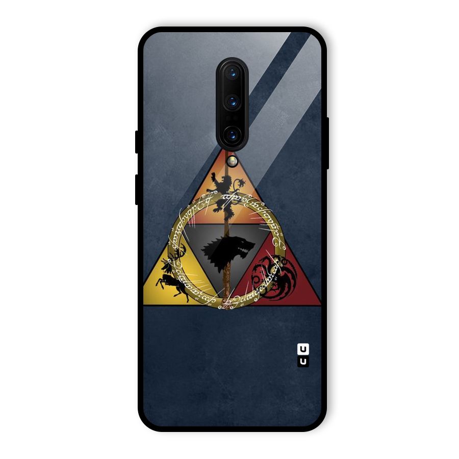 Fight For Crown Glass Back Case for OnePlus 7 Pro