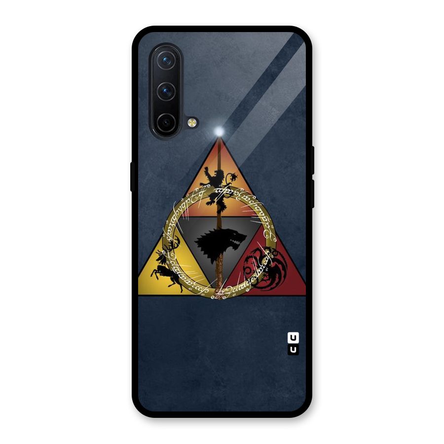 Fight For Crown Glass Back Case for OnePlus Nord CE 5G