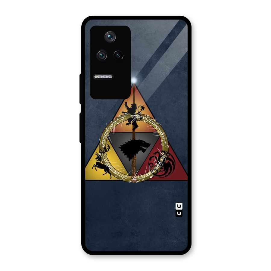 Fight For Crown Glass Back Case for Poco F4 5G