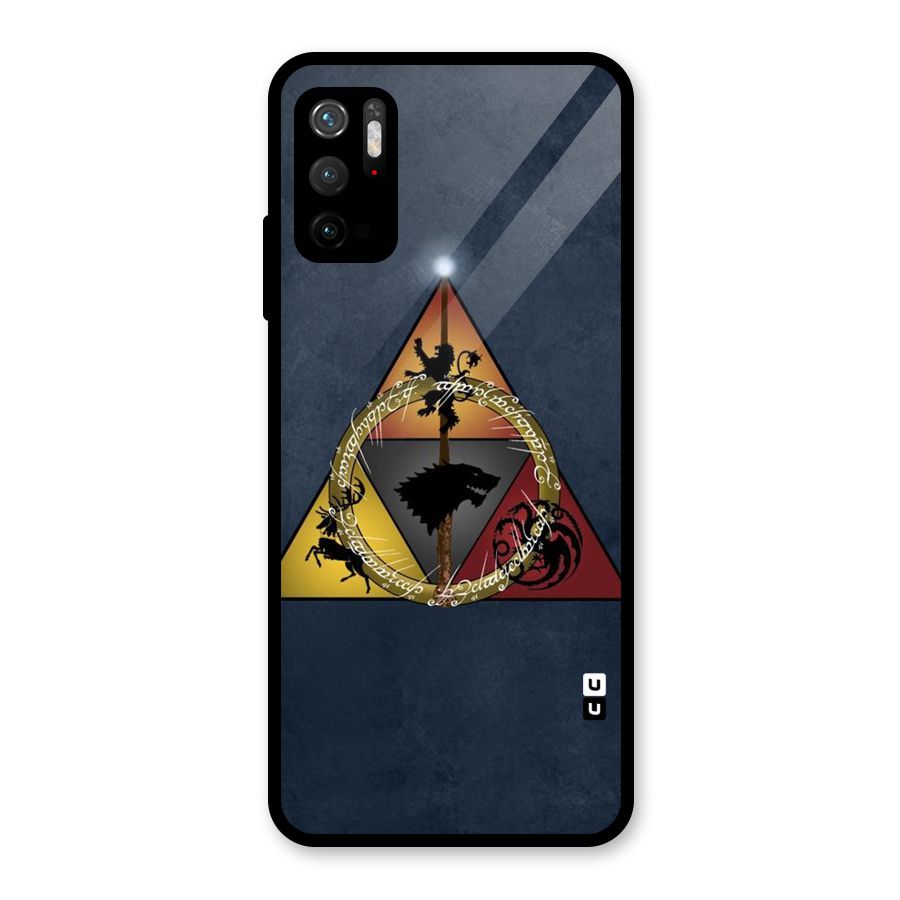 Fight For Crown Glass Back Case for Poco M3 Pro 5G