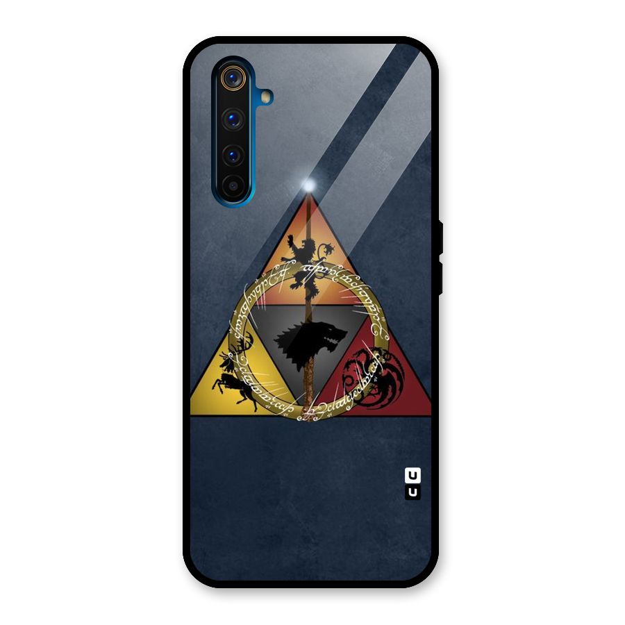 Fight For Crown Glass Back Case for Realme 6 Pro