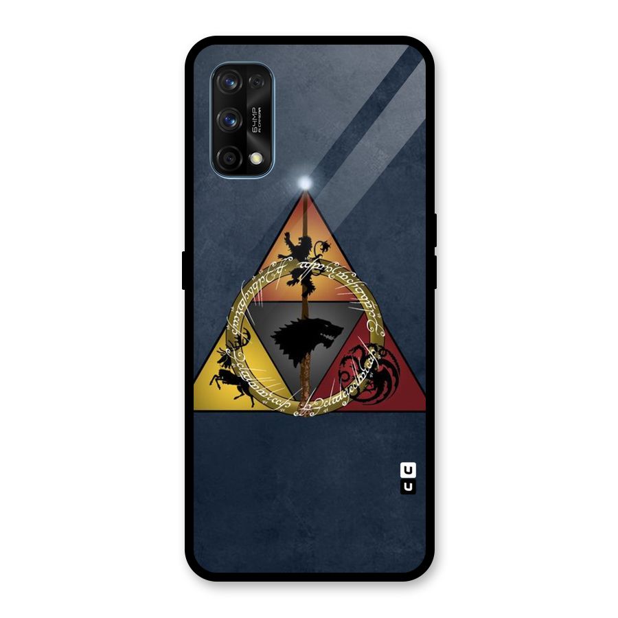 Fight For Crown Glass Back Case for Realme 7 Pro