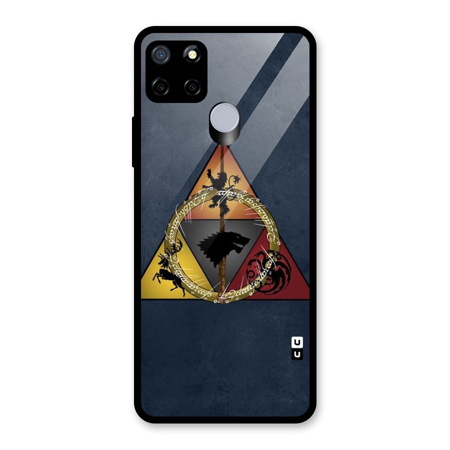 Fight For Crown Glass Back Case for Realme C15