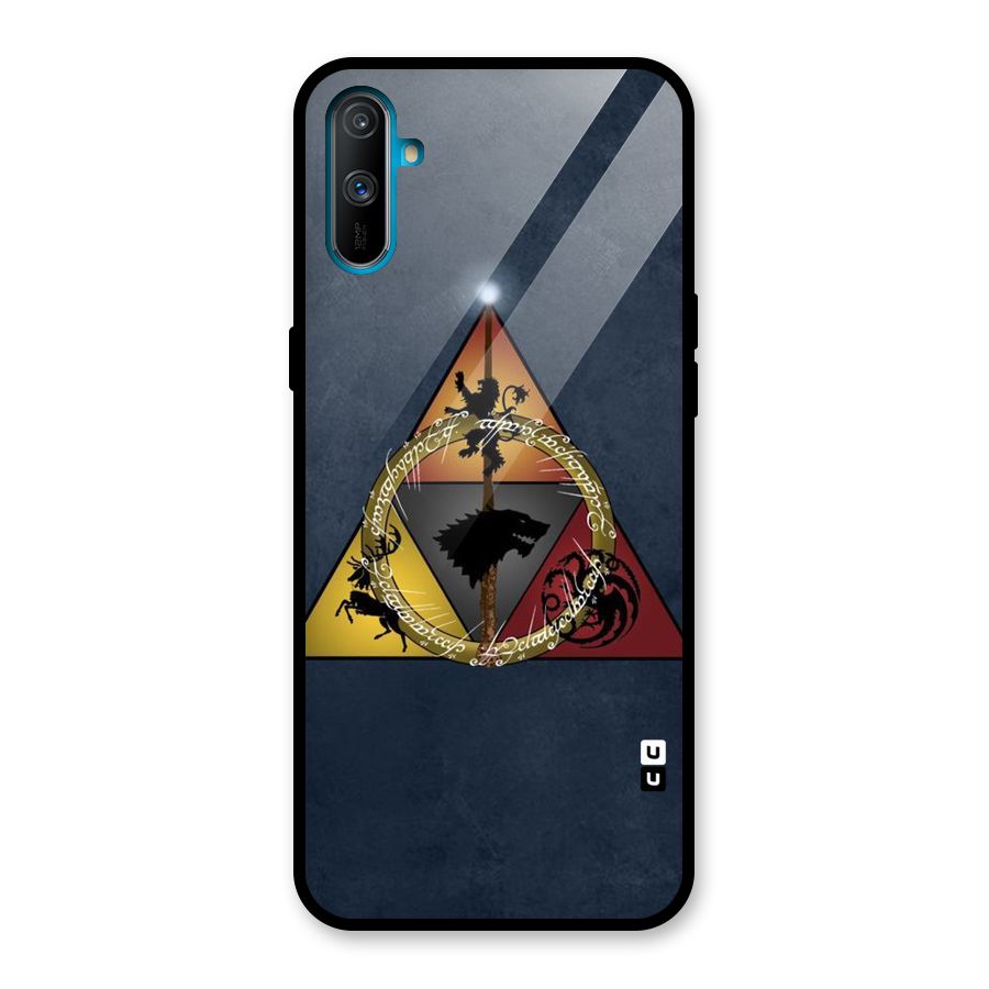 Fight For Crown Glass Back Case for Realme C3
