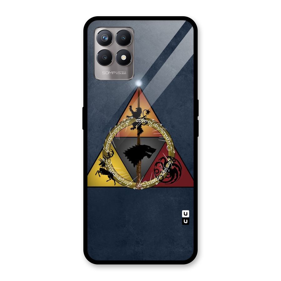 Fight For Crown Glass Back Case for Realme Narzo 50