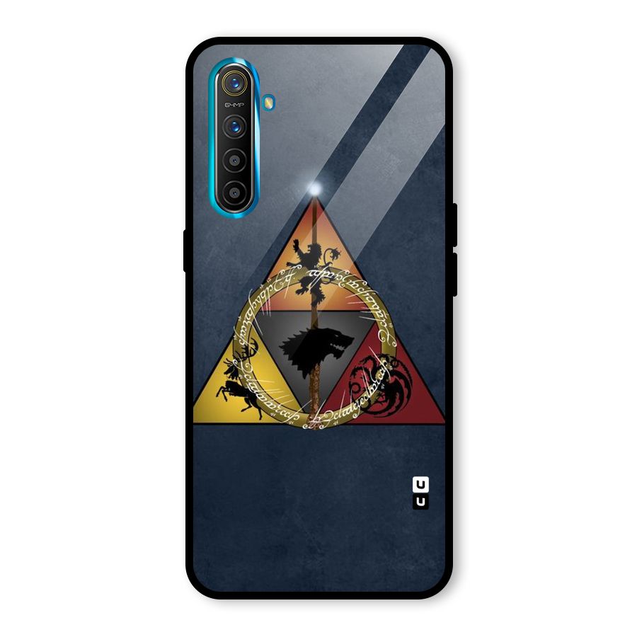 Fight For Crown Glass Back Case for Realme X2