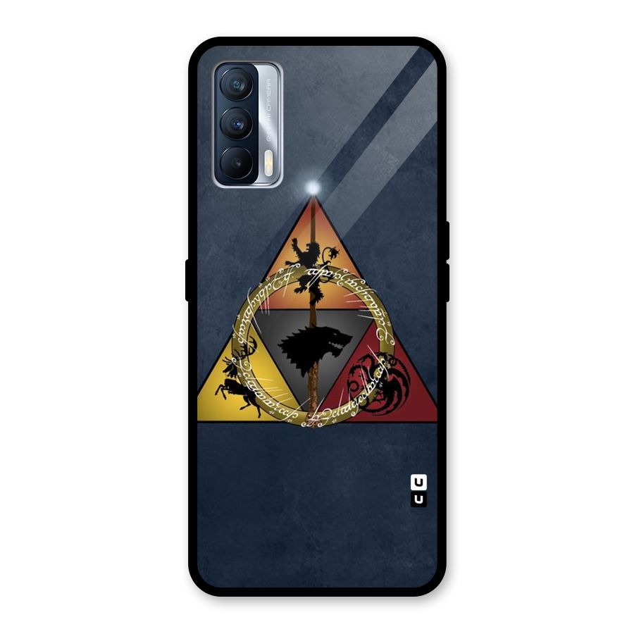 Fight For Crown Glass Back Case for Realme X7