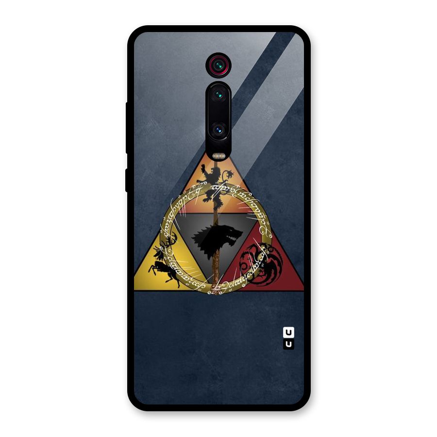 Fight For Crown Glass Back Case for Redmi K20
