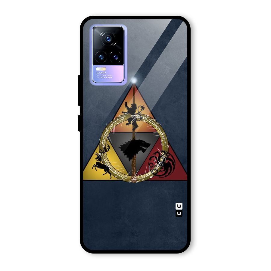 Fight For Crown Glass Back Case for Vivo Y73