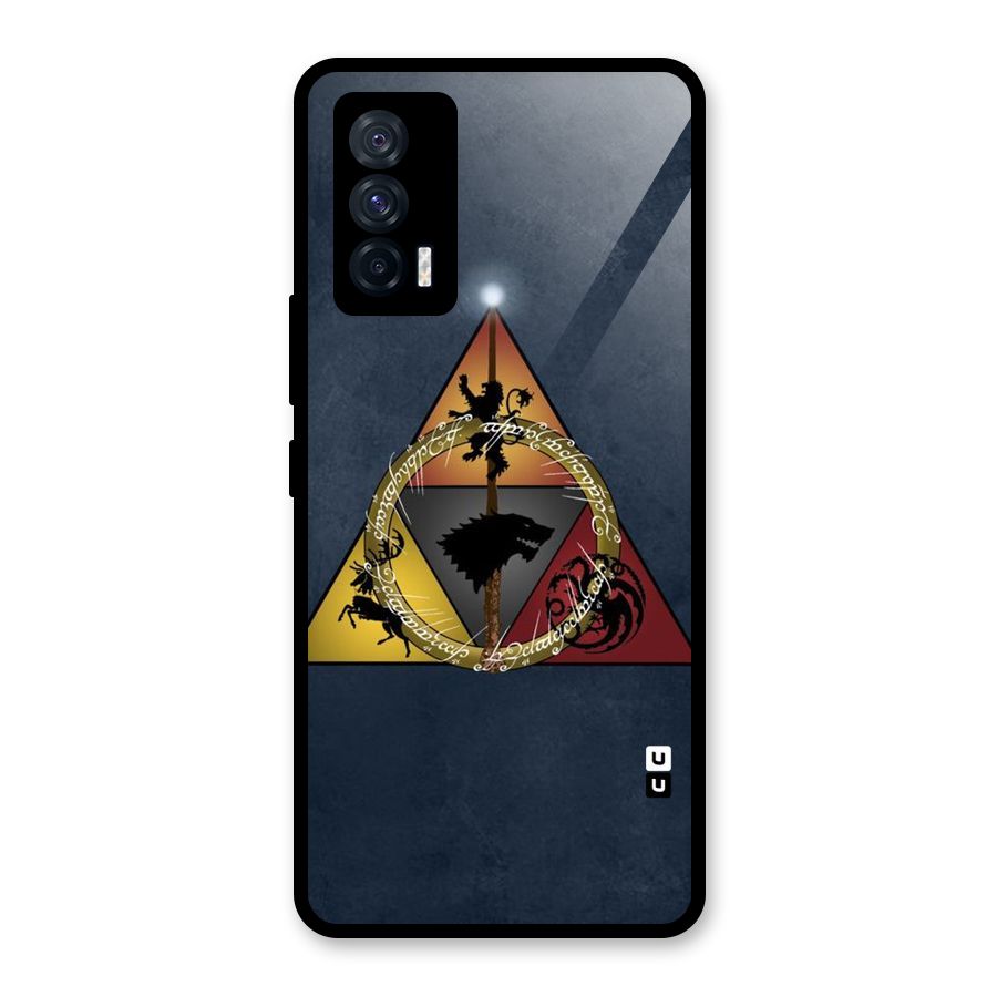 Fight For Crown Glass Back Case for Vivo iQOO 7 5G