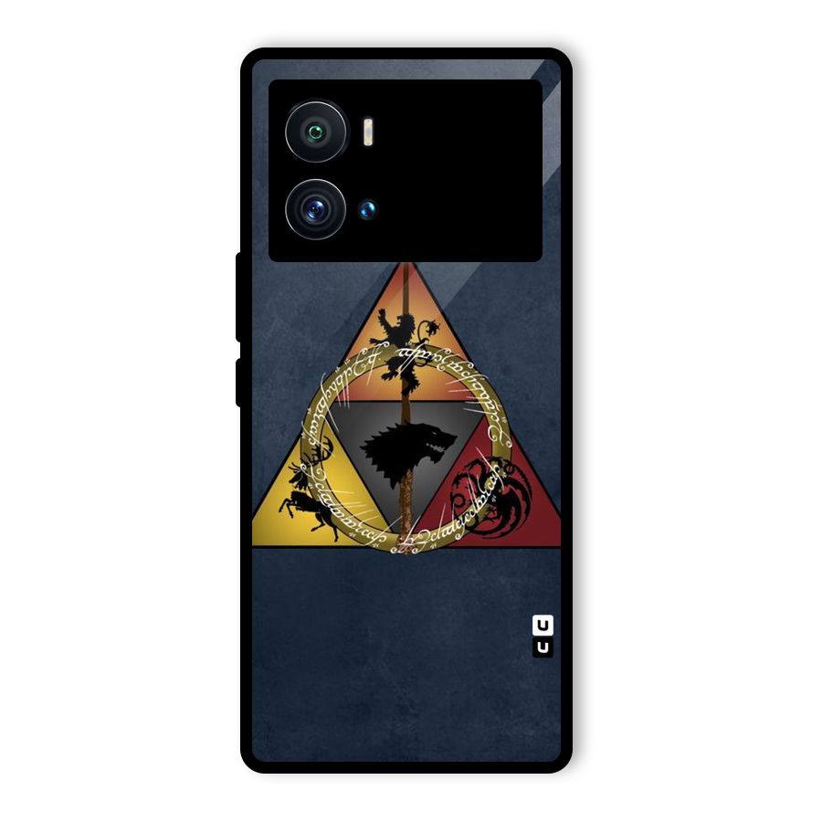 Fight For Crown Glass Back Case for Vivo iQOO 9 Pro