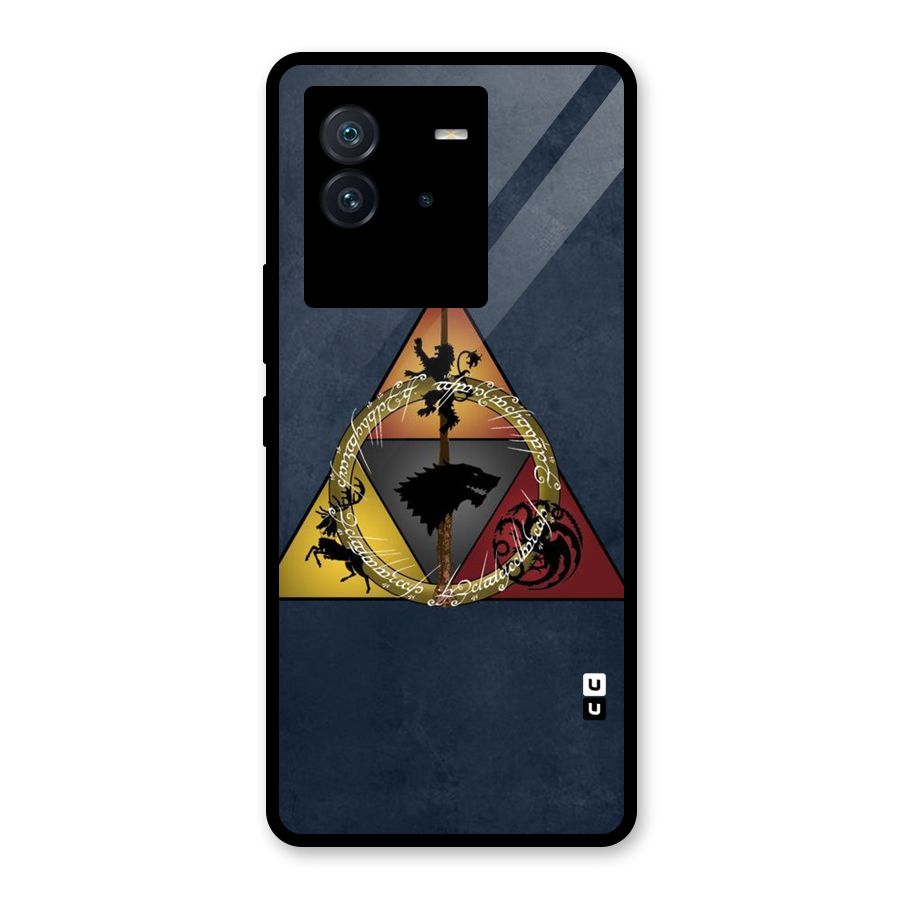 Fight For Crown Glass Back Case for Vivo iQOO Neo 6 5G