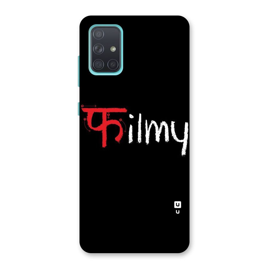 Filmy Back Case for Galaxy A71
