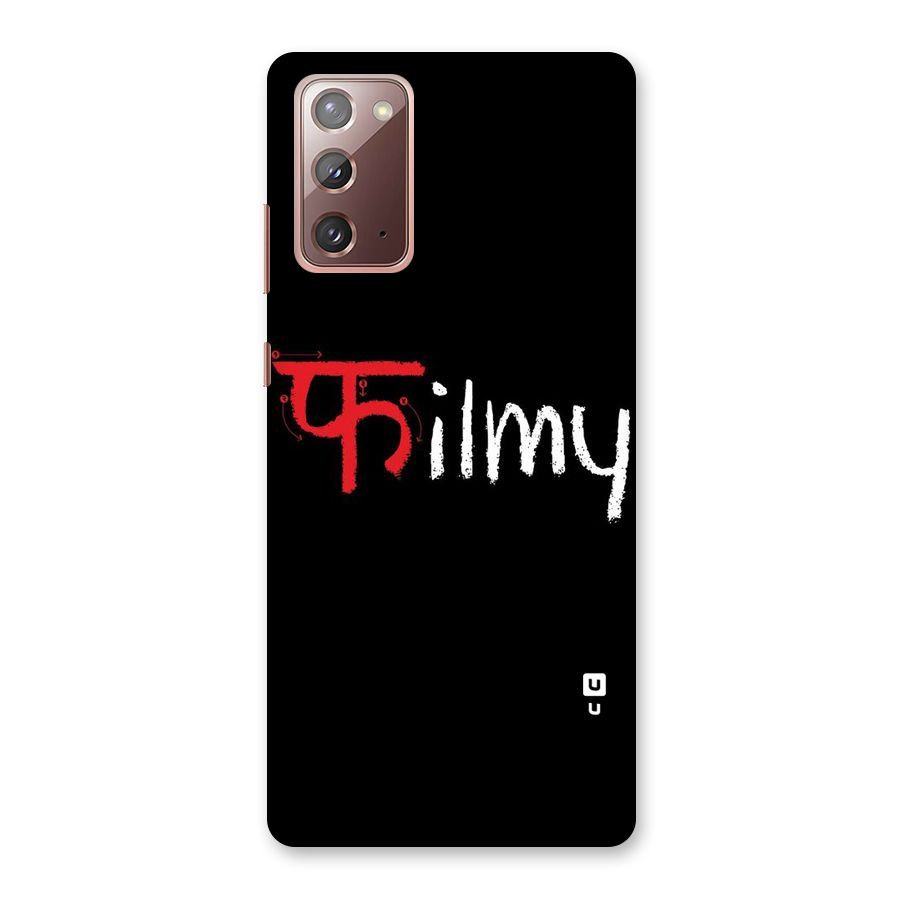 Filmy Back Case for Galaxy Note 20