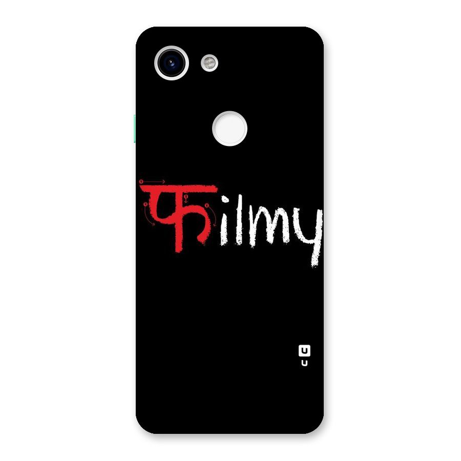 Filmy Back Case for Google Pixel 3