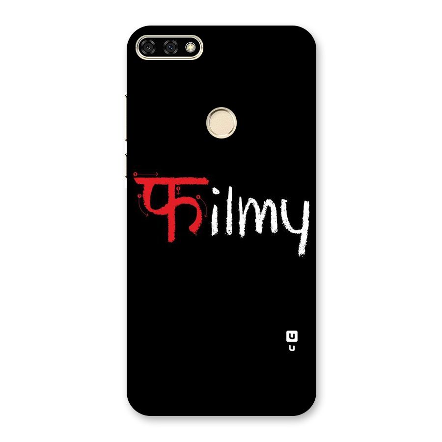 Filmy Back Case for Honor 7A