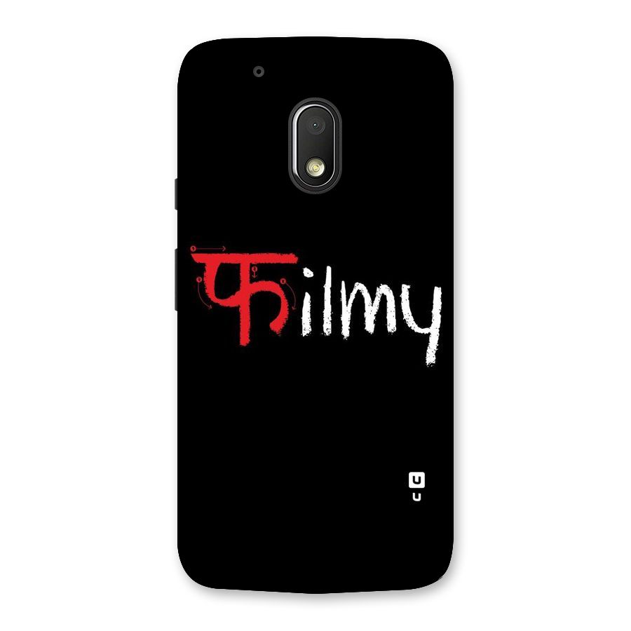 Filmy Back Case for Moto G4 Play