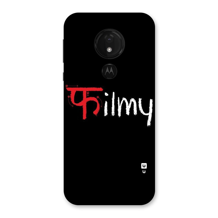 Filmy Back Case for Moto G7 Power