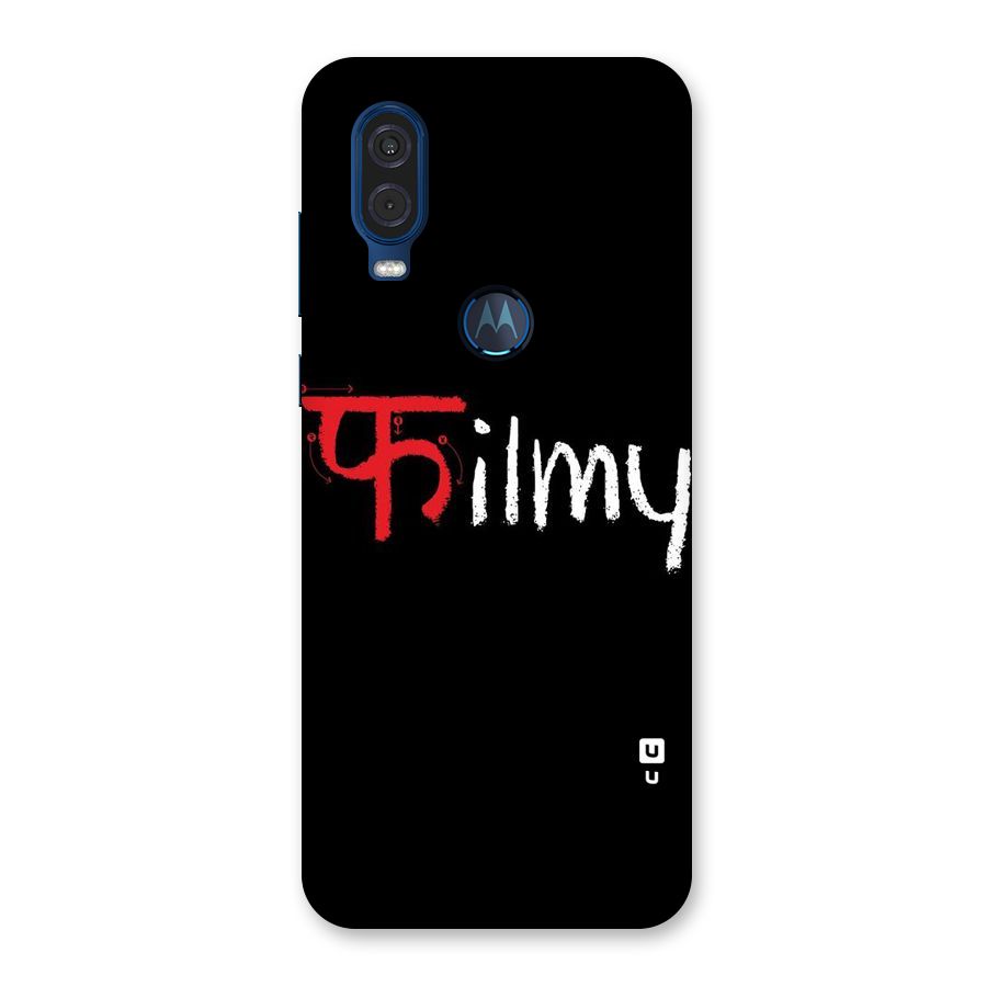 Filmy Back Case for Motorola One Vision
