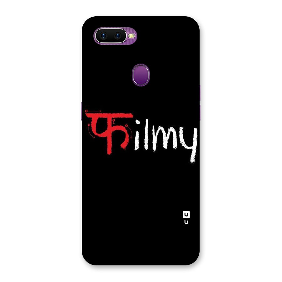 Filmy Back Case for Oppo F9