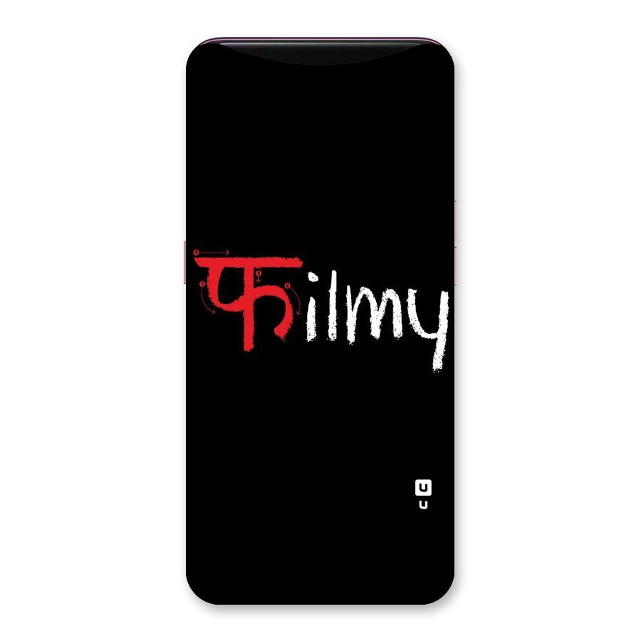 Filmy Back Case for Oppo Find X