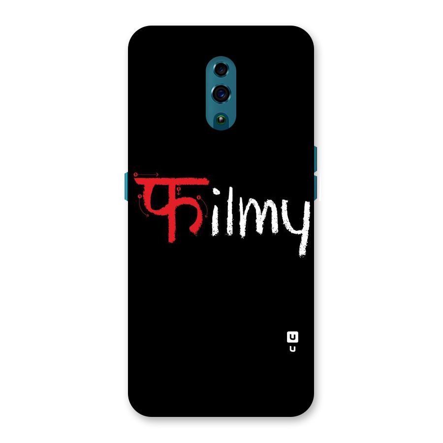 Filmy Back Case for Oppo Reno