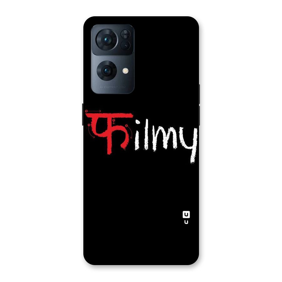 Filmy Back Case for Oppo Reno7 Pro 5G