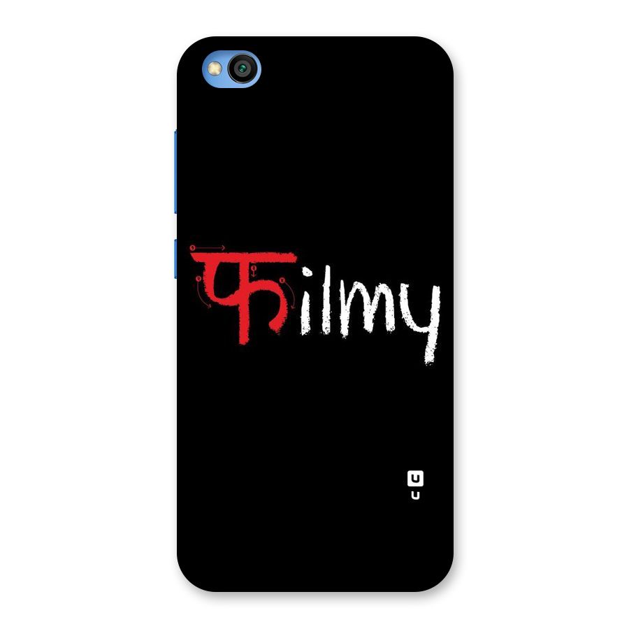 Filmy Back Case for Redmi Go