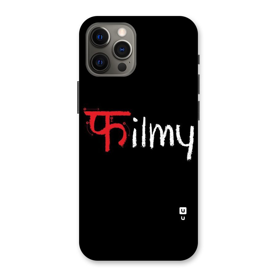 Filmy Back Case for iPhone 12 Pro Max