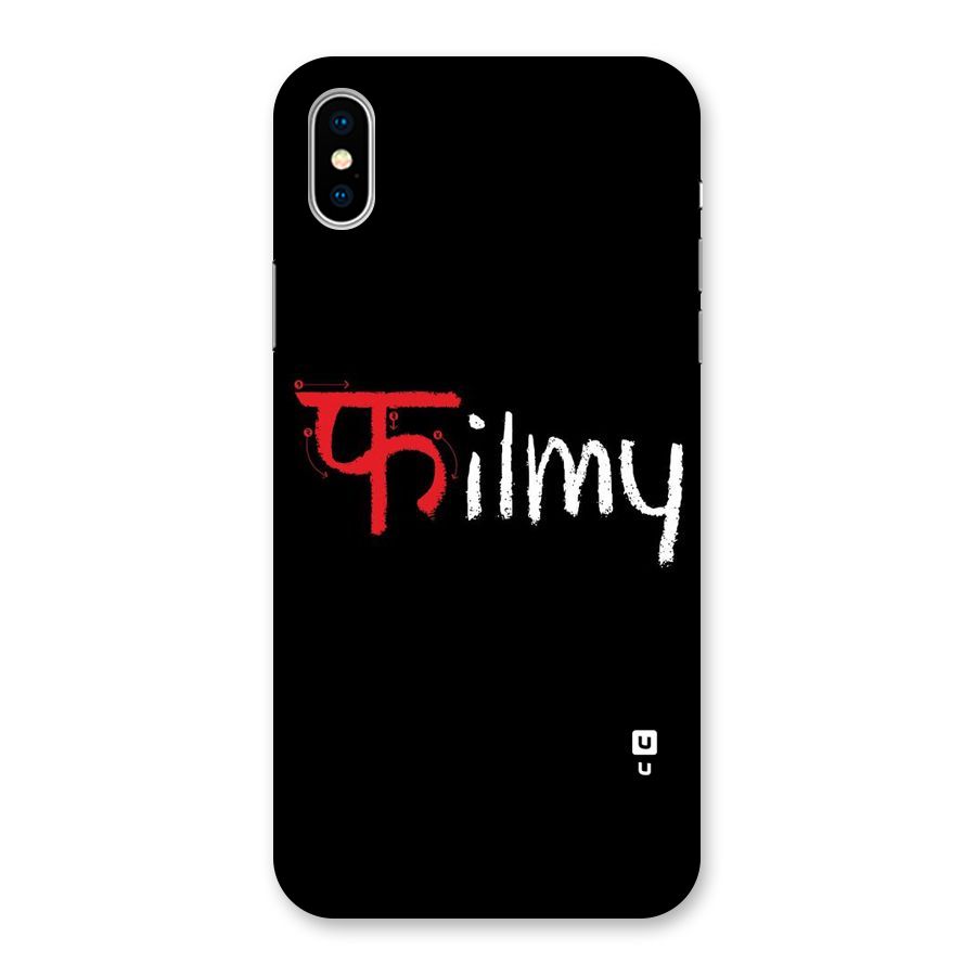 Filmy Back Case for iPhone XS