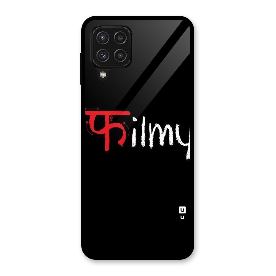 Filmy Glass Back Case for Galaxy A22 4G