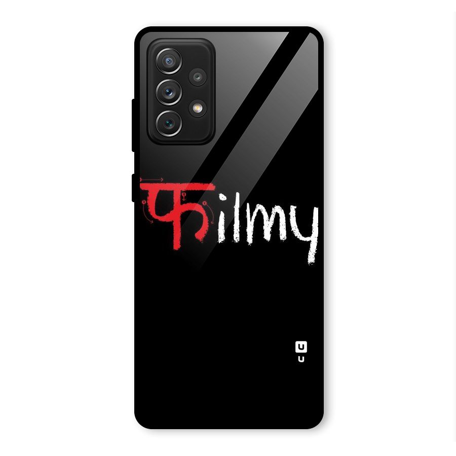 Filmy Glass Back Case for Galaxy A72