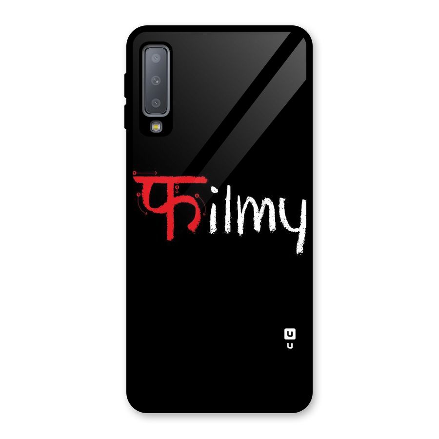 Filmy Glass Back Case for Galaxy A7 (2018)
