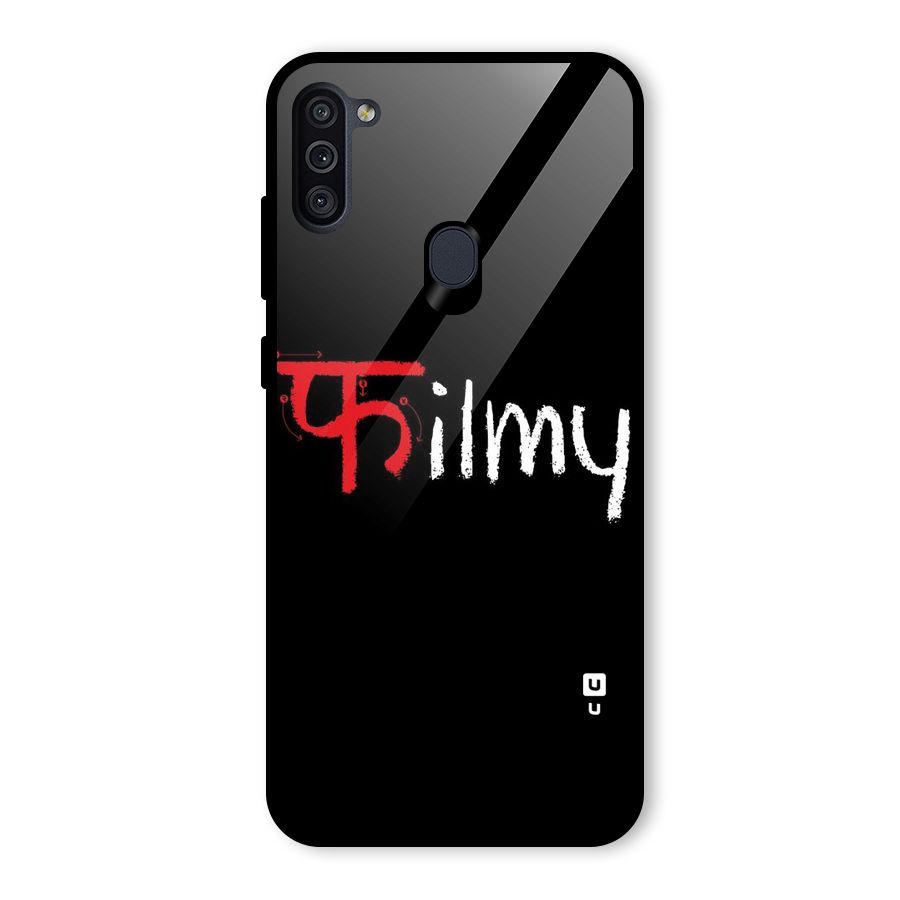 Filmy Glass Back Case for Galaxy M11