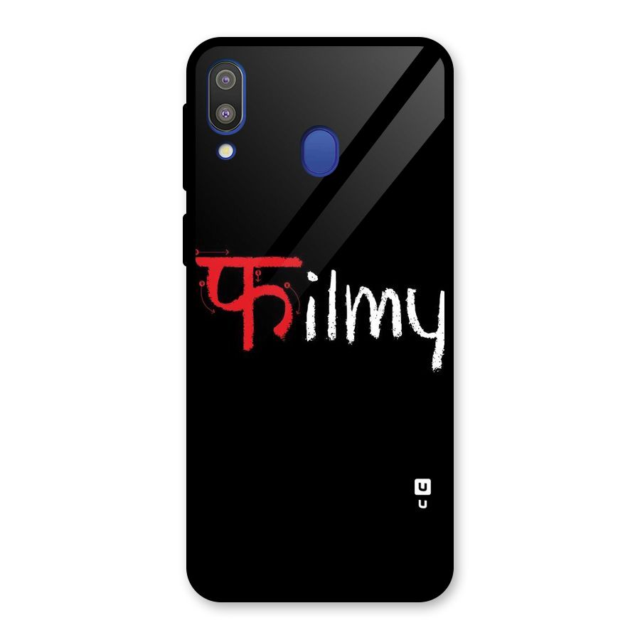 Filmy Glass Back Case for Galaxy M20