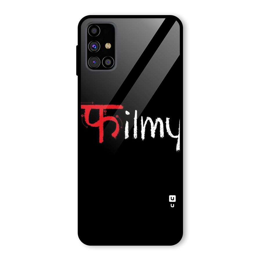 Filmy Glass Back Case for Galaxy M31s