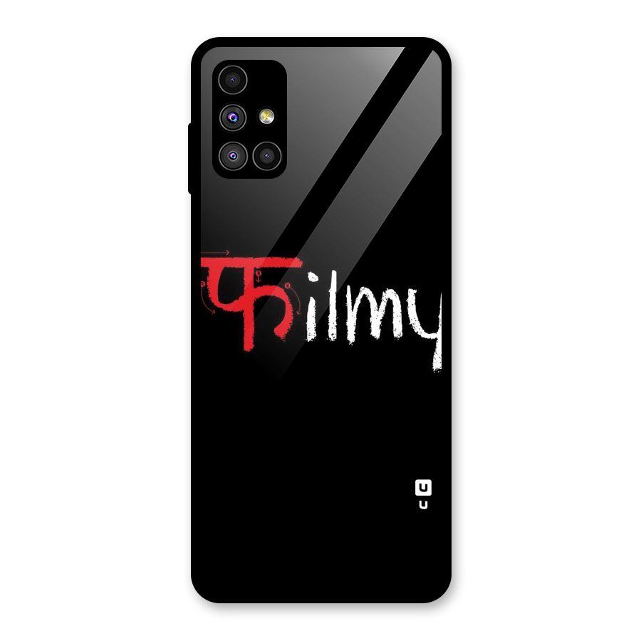 Filmy Glass Back Case for Galaxy M51