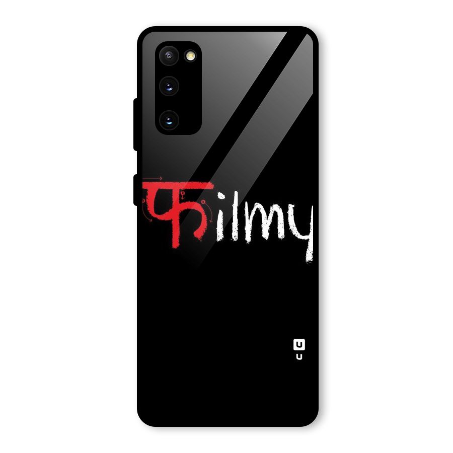 Filmy Glass Back Case for Galaxy S20 FE