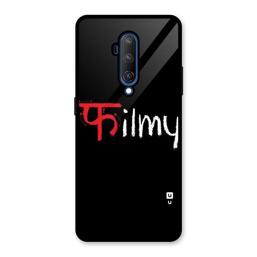 Filmy Glass Back Case for OnePlus 7T Pro