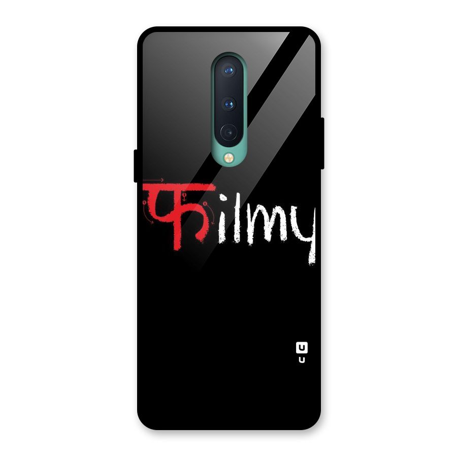 Filmy Glass Back Case for OnePlus 8