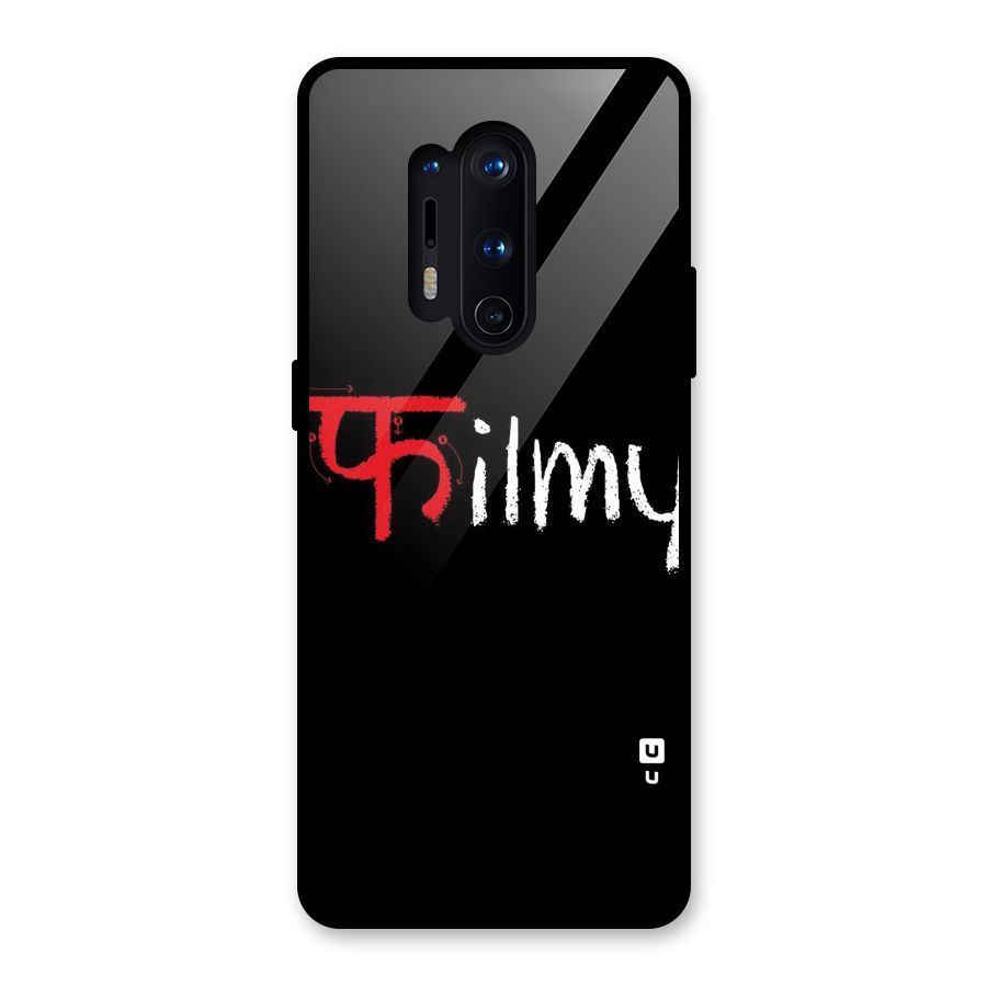 Filmy Glass Back Case for OnePlus 8 Pro