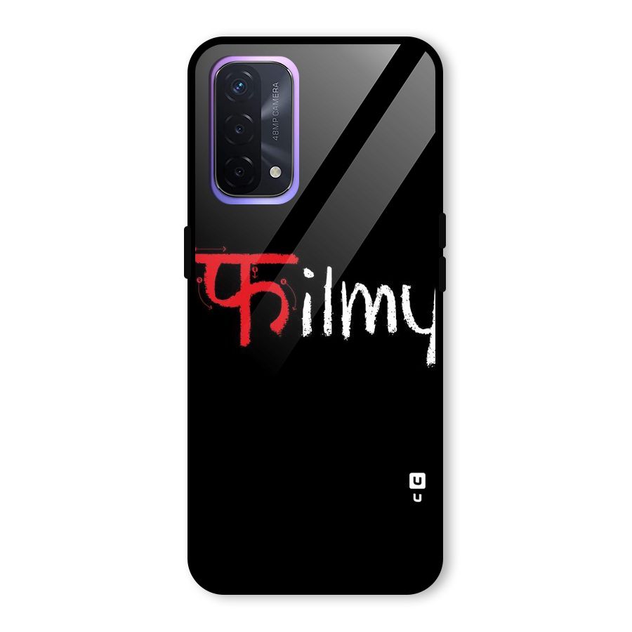 Filmy Glass Back Case for Oppo A74 5G