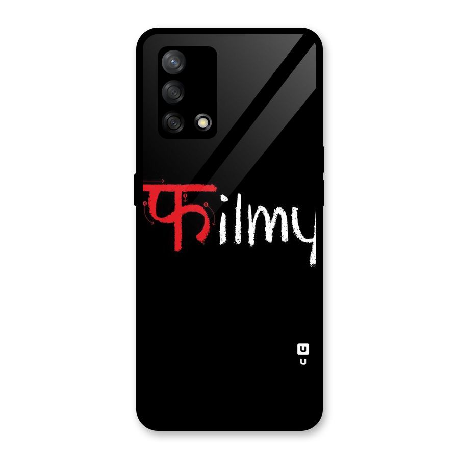 Filmy Glass Back Case for Oppo F19