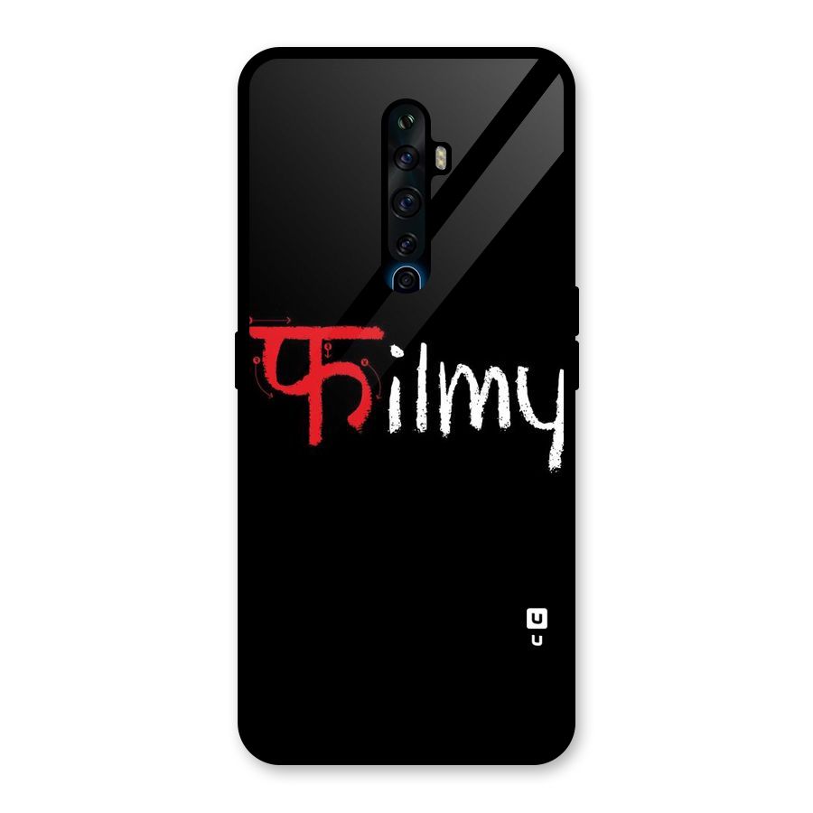 Filmy Glass Back Case for Oppo Reno2 F