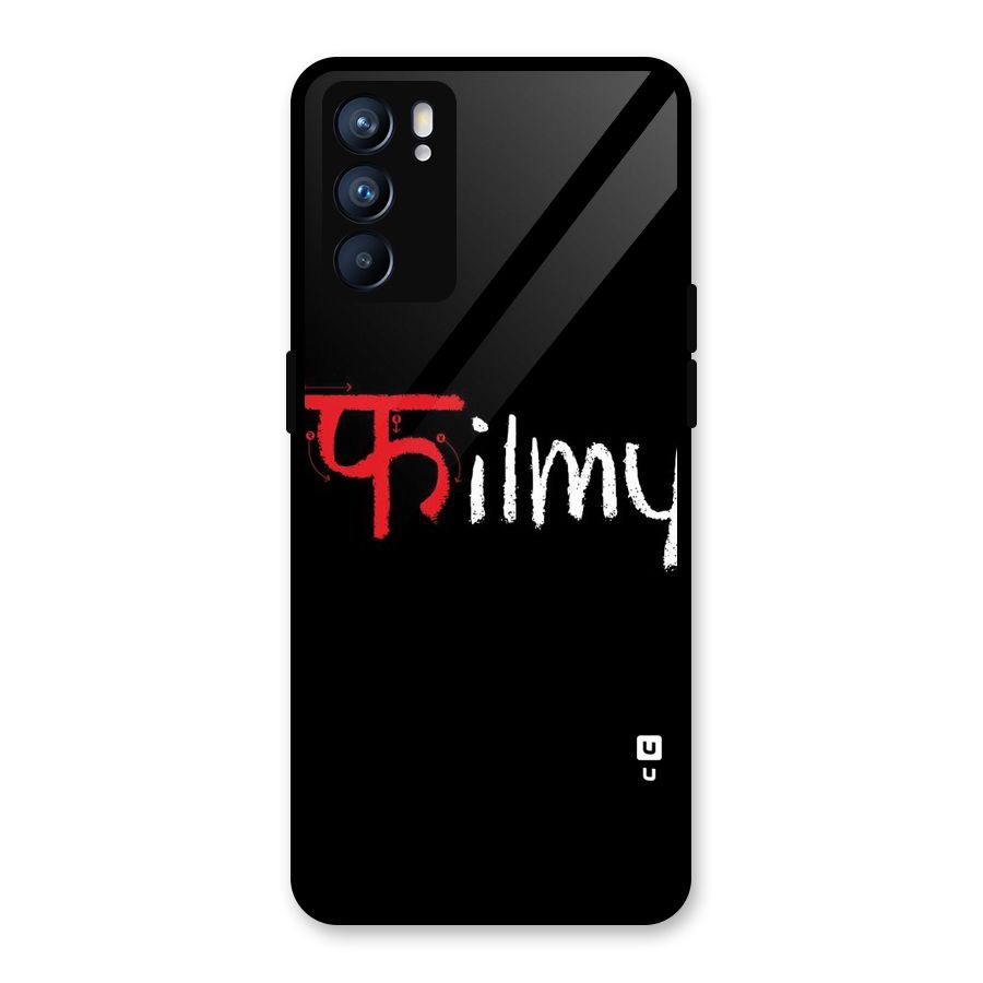 Filmy Glass Back Case for Oppo Reno6 5G