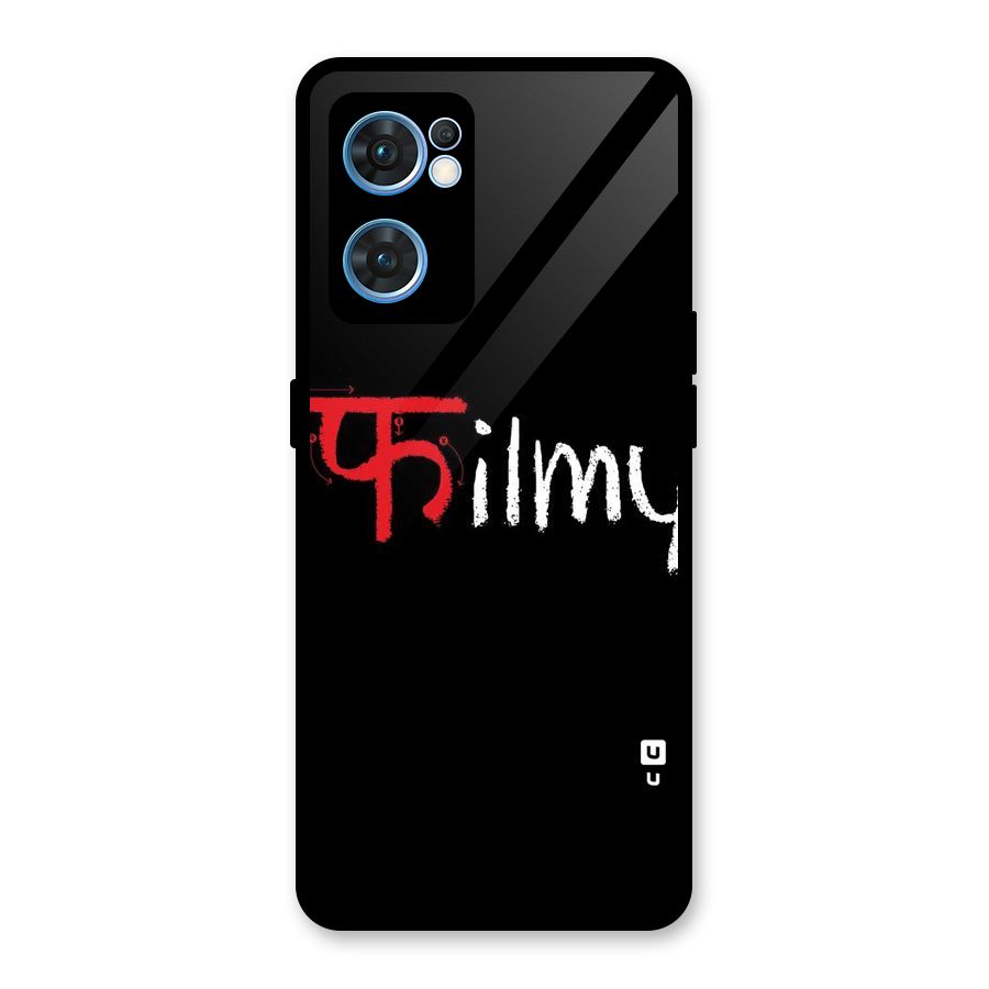 Filmy Glass Back Case for Oppo Reno7 5G