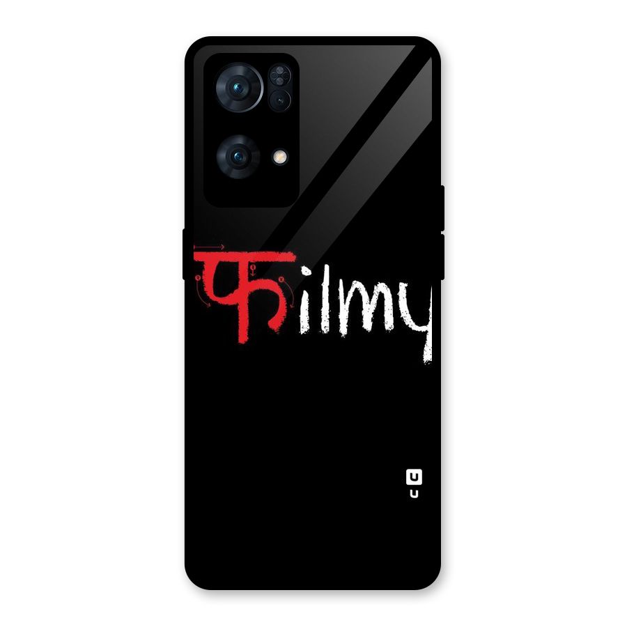 Filmy Glass Back Case for Oppo Reno7 Pro 5G