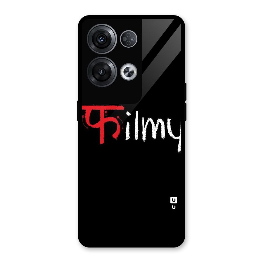 Filmy Glass Back Case for Oppo Reno8 Pro 5G